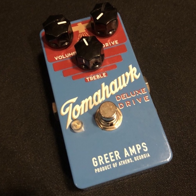 greer-tomahawk-overdrive-guitar-efect-pedal-ex-demo-เอฟเฟคกีต้าร์ไฟฟ้า