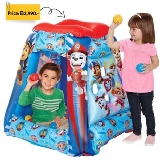 Paw Patrol inflatable playland with 20 balls