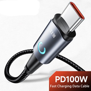 elough สายเคเบิลชาร์จโทรศัพท์มือถือ 100W USB C เป็น USB C PD 60W Type C เป็น Type C