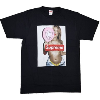 เสื้อยืด Unisex เสื้อยืดคอกลม แขนสั้น แฟชั่น สุพรีม Supreme