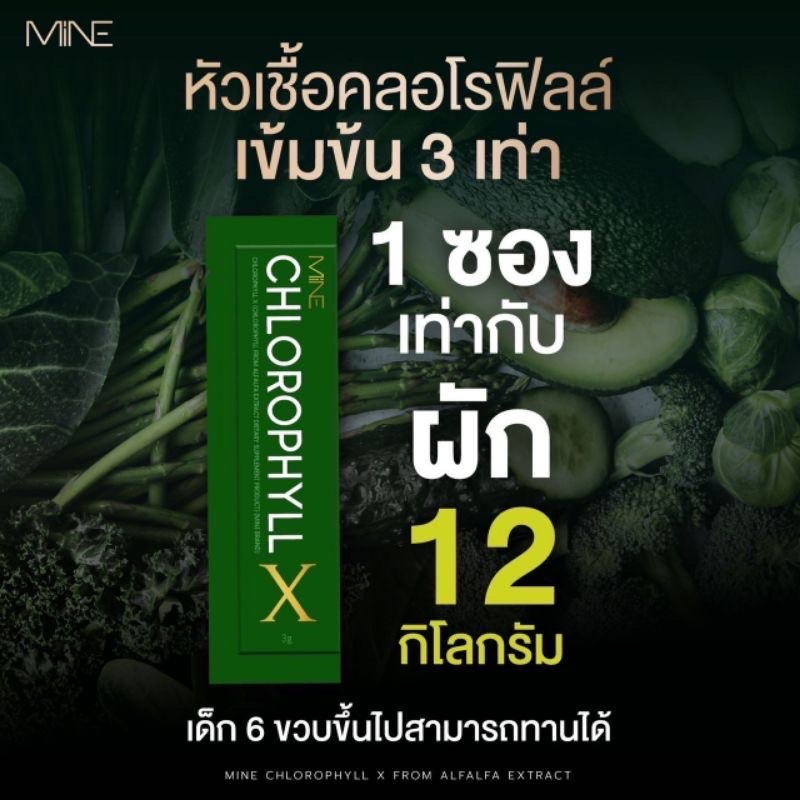 mine-chlorophyll-x-มายน์-คลอโรฟิลล์-เอ็กซ์-ดีท็อก-ดีท็อกซ์-detox-ลำไส้-อาหารเสริมช่วยขับถ่าย-อาหารเสริมแก้ท้องผูก