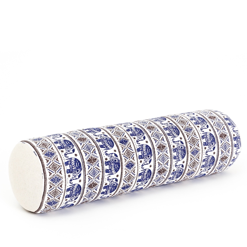 Vasora Yoga Bolster หมอนข้างโยคะ หมอนกายภาพแบบพกพา ขนาด 20 x 6 x 6 นิ้ว ...