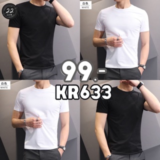 ภาพหน้าปกสินค้า22thoctoberr KR633 เสื้อยืดสีขาวแขนสั้นเวอร์ชั่นเกาหลี คอกลม ที่เกี่ยวข้อง