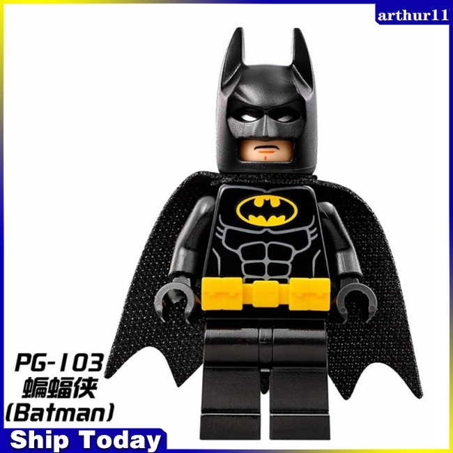 บล็อกตัวต่อเลโก้-รูปซูเปอร์ฮีโร่-dc-super-heroes-batman-superman-aquaman-wonder-woman-justice-league-ของเล่นสําหรับเด็ก