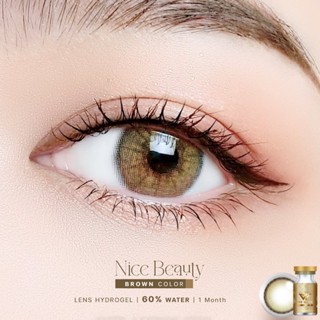 🔥คอนแทคเลนส์ค่าอมน้ำสูง 60%✨ขนาดกลาง✨ Nice Beauty ✨We Wink