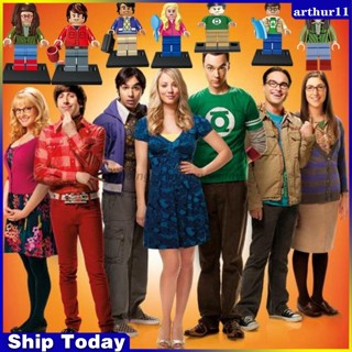 Arthur บล็อกตัวต่อเลโก้ ทฤษฎีบิ๊กแบง TBBT ของเล่นสําหรับเด็ก