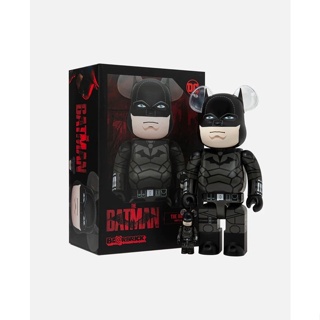 BEARBRICK THE BATMAN 400% &amp; 100% SET (BLACK)