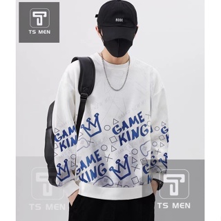 ภาพหน้าปกสินค้าTS MEN มาใหม่! เสื้อสเวตเตอร์แขนยาวผู้ชายคอกลมแขนยาว Thicken ขนแกะคุณภาพสูง NT49 ที่เกี่ยวข้อง