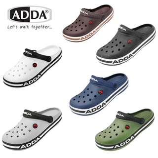 สินค้า mozambique store - ADDA รองเท้าแตะ ผู้ชาย แบบสวมหัวโต รุ่น 55U01M1 ของแท้💯%