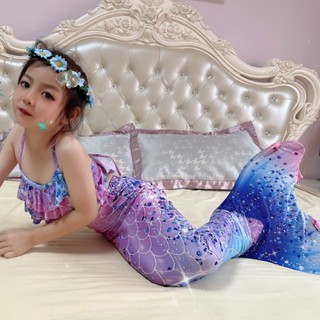 ¤สาวน้อย Ariel นางเงือกหางแยกบิกินี่โชว์ชุดว่ายน้ำวันหยุดน้ำพุร้อน