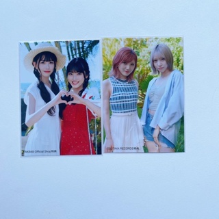 AKB48 Store Benefit photo single Hisashiburi no Lip gloss - Naachan Erii Mogi Aichan