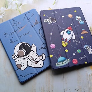 017. เคสฝาพับ เคส Samsung Galaxy Tab S6 lite/Tab A7 liie/Tab A8 10.5 มีช่องใส่ปากกา เคสหนัง เคสกันกระแทก -Smart Case