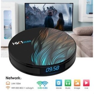 กล่องสมาร์ททีวีHK1 Max TV Box Android 9.0