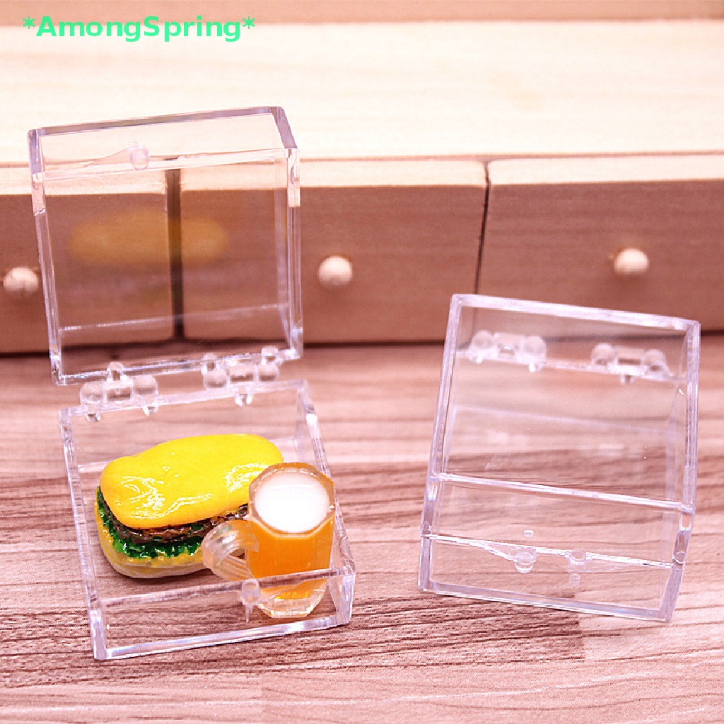 amongspring-gt-โมเดลกล่องขนมเค้ก-ขนมหวานจิ๋ว-สําหรับตกแต่งบ้านตุ๊กตา-2-ชิ้น