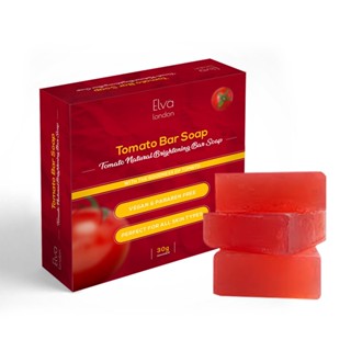 Elva London สบู่มะเขือเทศ Tomato Bar Soap 30g