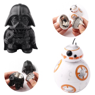 Preferredที่บดสมุนไพร ลาย หุ่นยนต์ Starwars The Black Knight /BB8 Robot Soldier Action Figurines