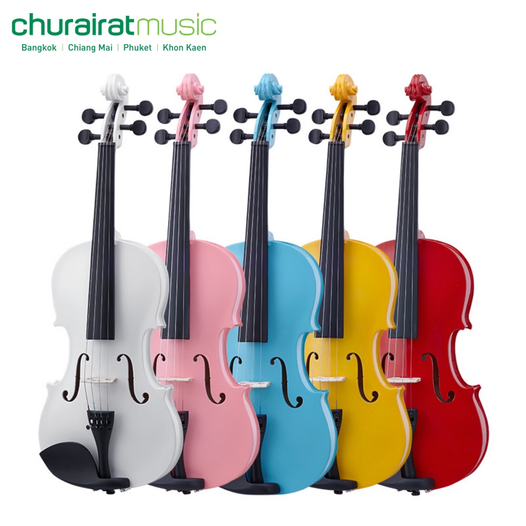 Violin : Custom CV-1 ไวโอลิน ขนาด 4/4 by Churairat Music | Shopee Thailand