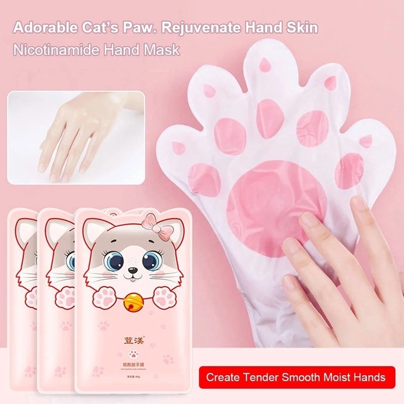 moisturizing-cat-claw-hand-mask-hand-mask-whitening-niacinamide-hand-mask-soften-cuticle