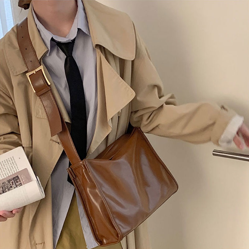 yadou-กระเป๋านักเรียนความจุขนาดใหญ่หญิงใหม่-instagram-แฟชั่นแฟชั่นวินเทจ-tote-กระเป๋าไหล่ข้างเดียวกระเป๋าสะพายข้าง