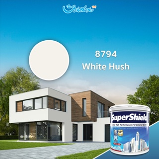 TOA Supershield ชนิดกึ่งเงา 8794 สี White Hush ขนาด 3.78 ลิตร