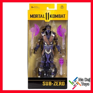 McFarlane Toys Mortal Kombat 11 Sub-Zero (Purple) 7" figure มอร์ทัล คอมแบท 11 ซับ ซีโร่ (ชุดม่วง) แมคฟาร์เลนทอยส์ 7 นิ้ว