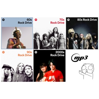CD MP3 320kbps เพลงสากล รวมเพลงสากล Rock Drive (2022) 60s-2000s