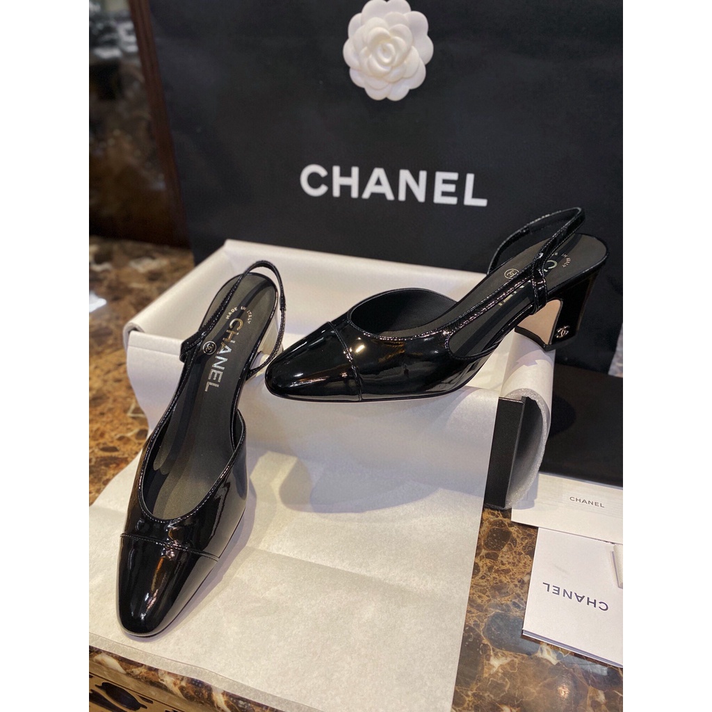 พรี-ราคา4700-chanel-slingback-รองเท้าส้นสูง-34-41