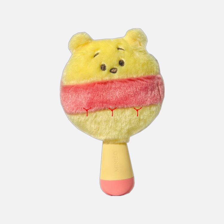 miniso-miniso-premium-pixar-strawberry-bear-winnie-the-pooh-sullivan-furry-carnival-หวีนวดถุงลมนิรภัย-แบบพกพา-ขนาดเล็ก