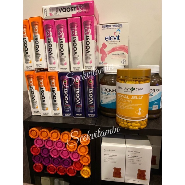 ภาพสินค้าVOOST Vitamin C 1000mg เม็ดฟู่รสส้ม จากร้าน seekvitamin บน Shopee ภาพที่ 4