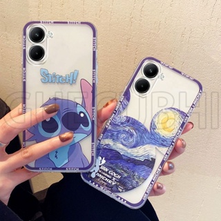 พร้อมส่ง เคสโทรศัพท์มือถือ ซิลิโคนนุ่ม ใส ลายมิกกี้ สติตช์ สําหรับ Realme 10 9i 5G Realme C33 C30s C55 NFC Realme10 Realme9i 5G