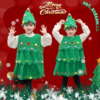 Mykidswants ชุดคริสมาสเด็กผู้หญิง🎄 ชุดเด็ก เสื้อผ้าเด็กผู้หญิง สวมใส่สบาย เนื้อผ้านุ่มนิ่ม 48Z22112611