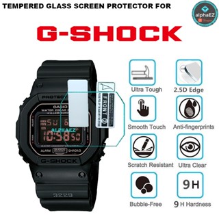 Casio G-Shock DW-5600MS-1 9H ฟิล์มกระจกนิรภัย ป้องกันรอยขีดข่วนหน้าจอนาฬิกา DW5600 DW5610 GM5600 GWB5600