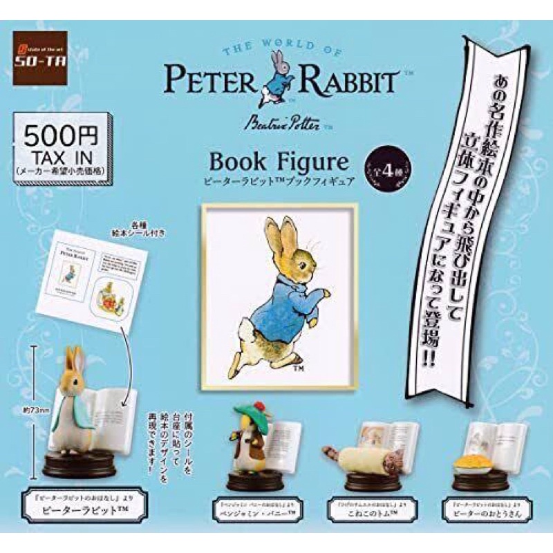 [Gashapon] กาชาปอง ปีเตอร์ แรบบิท Peter Rabbit *ขายคู่ไม่แยก* | Shopee ...