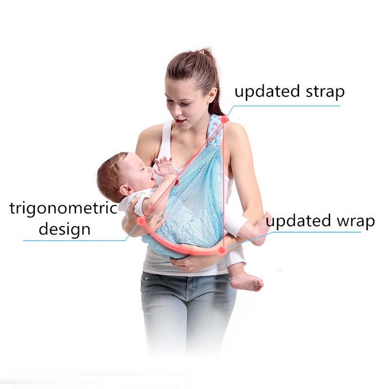 ภาพหน้าปกสินค้าเป้อุ้มเด็ก baby sling ทีอุ้มเด็ก เป้อุ้มเด็กแรกเกิด เป้อุ้มสะพาย เป้อุ้มเด็กนั่ง baby carrier ระบายอากาศได้ดีอากาศร้อน จากร้าน babyhouse88 บน Shopee