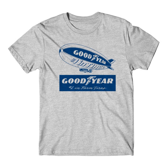 goodyear-tire-vintage-t-shirt-เสื้อยืด-วินเทจ-ยางรถยนต์-กู๊ดเยียร์-ผ้า-cotton-100-size-m-xxxl