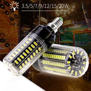 หลอดไฟ LED AC220V E14 B22 SMD5736 E27 หรี่แสงได้ ประหยัดพลังงาน สีขาวอบอุ่น สําหรับบ้าน