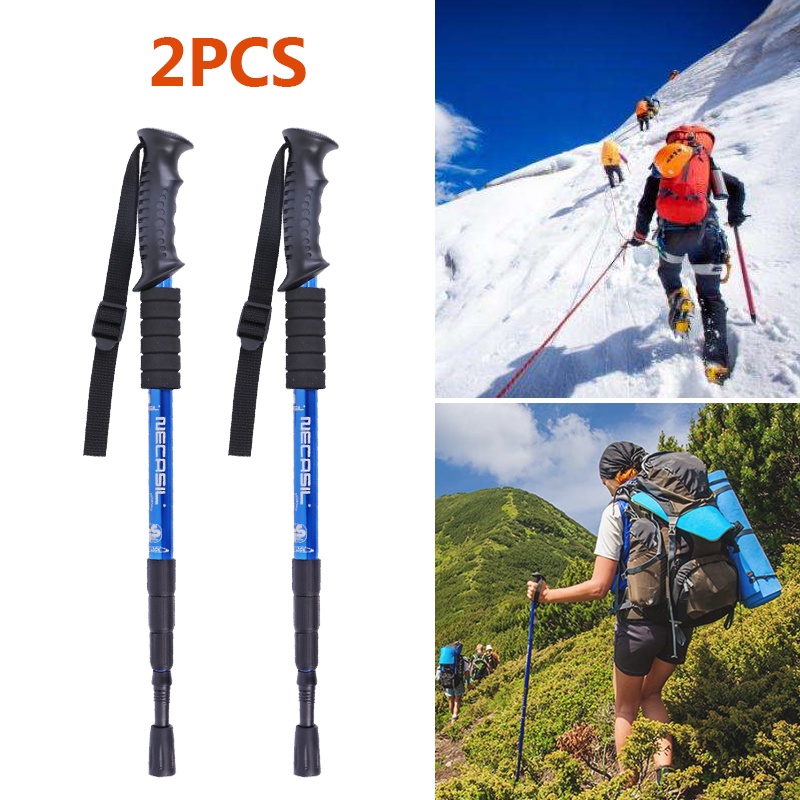 2pcs-walking-sticks-4-section-telescopic-trekking-climbing-anti-shock-hiking-walking-trekking-trail-stick-adjustable-can