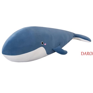 Daron หมอนตุ๊กตาปลาวาฬยักษ์ ยักษ์ ปลาวาฬ ของขวัญวันเกิด ตลก นอนหลับ หมอนตกแต่งการ์ตูนสัตว์ทะเล ปลาวาฬ ปลาฉลาม ยัดไส้ ของเล่น