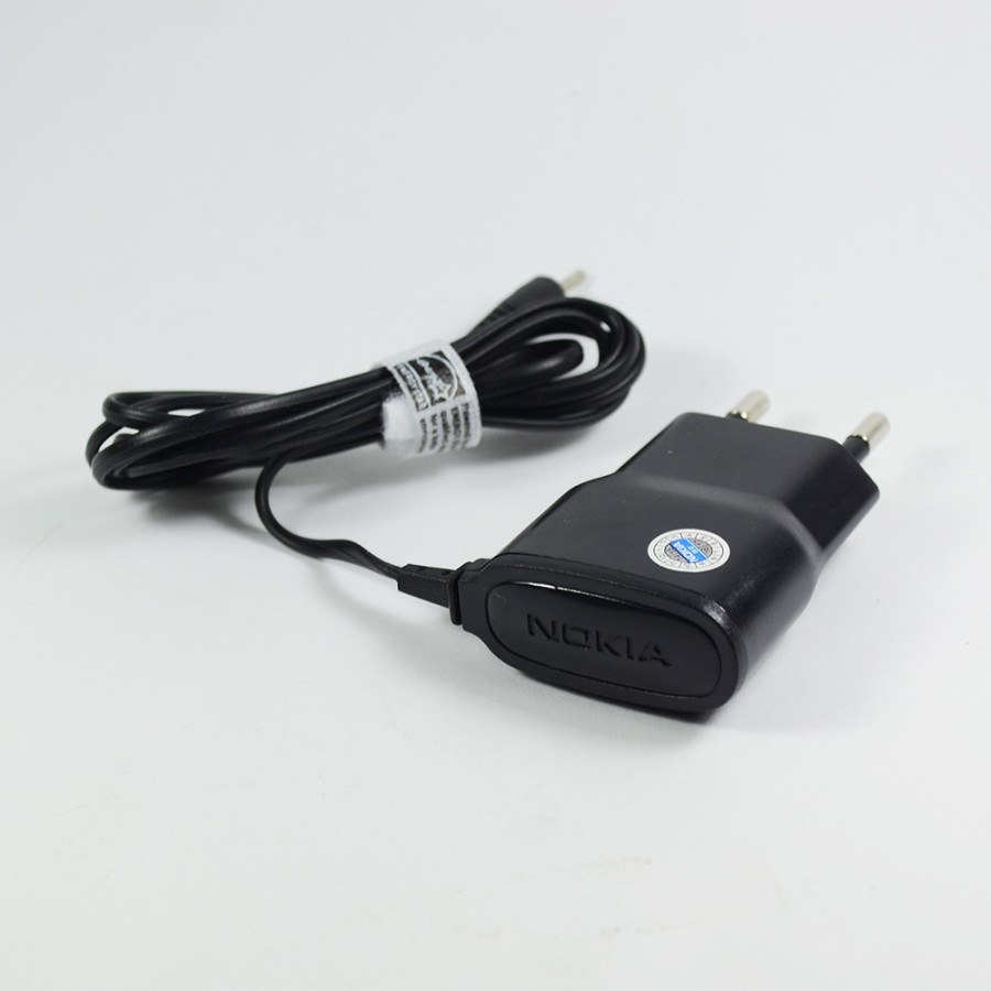 Chargeur Nokia AC-15E – Occasion, 5V 800mA, Noir, Pour Téléphones Anciens Nokia