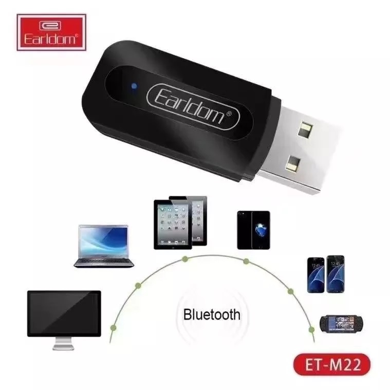 ส่งด่วน24ชม-bluetooth-receiver-earldom-m22-ตัวรับสัญญาณ-บลูทูธ-plug-and-play