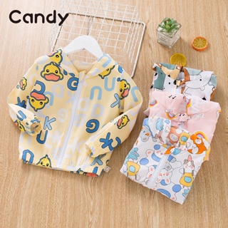 Candy Kids Candy เสื้อกันหนาวเด็ก เสื้อผ้าเด็ก ชุดเด็ก สไตล์เกาหลี นุ่ม และสบาย ins Comfortable สไตล์เกาหลี ทันสมัย CK220111 36Z230909