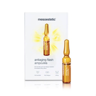 mesoestetic anti-aging flash ampoules