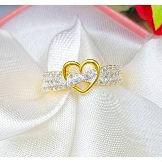 สินค้า W78 แหวนแฟชั่น*** แหวนฟรีไซส์** แหวนทอง แหวนใบมะกอกหน้าขาว แหวนทองชุบ แหวนทองสวย