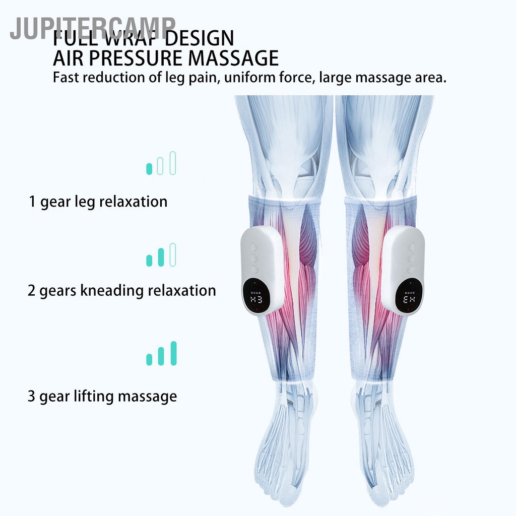 jupitercamp-เครื่องนวดน่อง-บรรเทาอาการปวดเมื่อยจากอากาศ-ลดการสั่นสะเทือน