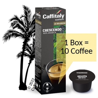 Crescendo Premium Arabica PACK1 Caffitaly (10 Capsules) Ecaffe
