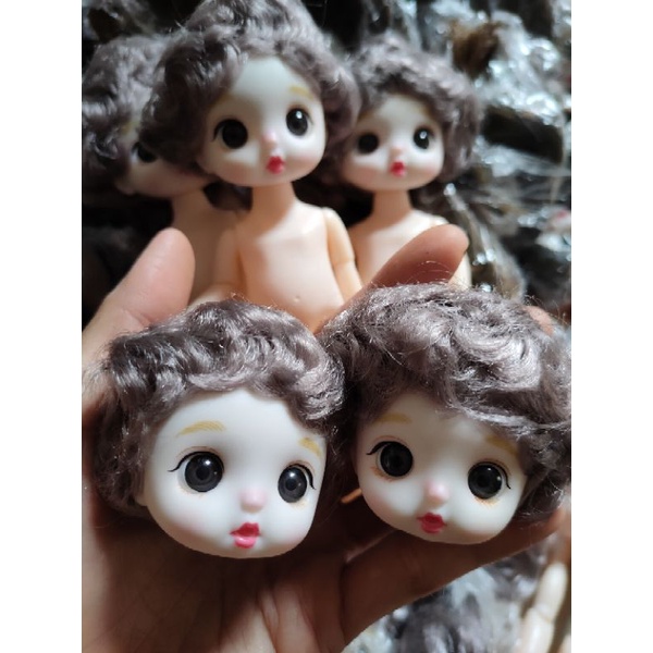 ภาพสินค้าพร้อมส่งของที่ไทย(ตุ๊กตาตัวเปลือย)ของเล่นเด็ก ตุ๊กตาสูง16ซม. ชุดตุ๊กตา OB11 บาโบลี่ จากร้าน sommarudee บน Shopee ภาพที่ 8