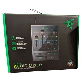 Razer Audio Mixer - All-in-one Digital Mixer for Broadcasting and Streaming