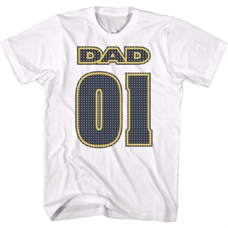 Dad Jersey Fathers Day T-Shirt เสื้อยืดสไตล์เกาหลี เสื้อยื