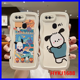 เคส OPPO F9 เคส OPPO A12 เคส OPPO A7 เคส OPPO A5S เคสโทรศัพท์มือถือ ซิลิโคนนิ่ม tpu ลายคลื่น สําหรับ KLQ