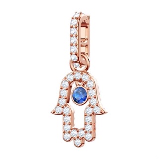 จี้ สร้อยคอ สร้อยแขนSWAROVSKI REMIX COLLECTION HAMSA HAND CHARM-Light multi-coloured-2x1 cm-Rose-gold tone plated